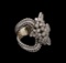 1.24 ctw Diamond Ring - 14KT White Gold