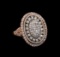 14KT Rose Gold 1.43 ctw Diamond Ring