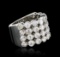 14KT White Gold 3.16 ctw Diamond Ring