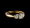 14KT Yellow Gold 0.97 ctw Diamond Ring