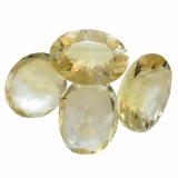 30.41 ctw Oval Mixed Citrine Quartz Parcel