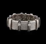 14KT White Gold 5.95 ctw Diamond Bracelet