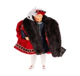 Vintage Peggy Nisbet Costume Portrait Doll: King Henry VIII