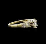 0.79 ctw Diamond Ring - 14KT Yellow Gold