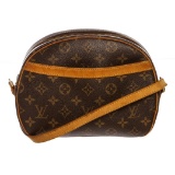 Louis Vuitton Monogram Canvas Leather Blois Crossbody Bag