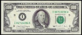 1990 $100 Federal Reserve Note