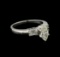 1.35 ctw Diamond Ring - 14KT White Gold