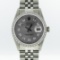 Rolex Stainless Steel Diamond DateJust Men's Watch