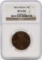 1802 Sweden 1/4 Skilling Coin NGC MS64BN