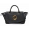 Gucci Navy Blue Calfskin Leather 1973 Medium Satchel Handbag