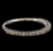 0.20 ctw Diamond Ring - 14KT White Gold