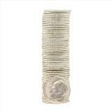 Roll of (50) 1955-S Brilliant Uncirculated Roosevelt Dimes