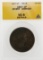 1807 1 Penny Great Britain Damaged Coin ANACS VG8 Details