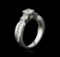 14KT White Gold 1.19 ctw Diamond Ring