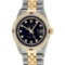 Rolex Two Tone VVS Diamond and Ruby DateJust Men's Watch