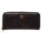 Loewe Black Leather Zip Around Long Wallet