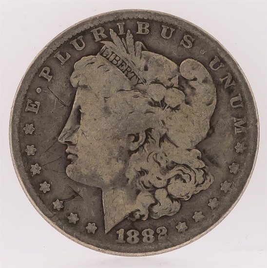 1882 Morgan Silver Dollar