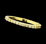 0.35 ctw Diamond Eternity Band - 14KT Yellow Gold