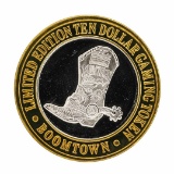 .999 Silver Boomtown Hotel & Casino Reno, NV $10 Limited Edition Gaming Token