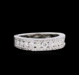 0.80 ctw Diamond Ring - 14KT White Gold