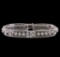 14KT White Gold 2.23 ctw Diamond Bracelet