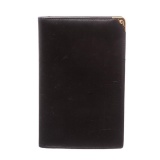 Cartier Black Leather Bi Fold Organizer