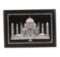 Black Marble Inlaid Mother of Pearl Taj Mahal Box