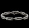 1.90 ctw Diamond Bracelet - 14KT White Gold