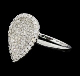 0.70 ctw Diamond Ring - 14KT White Gold