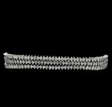 4.83 ctw Diamond Bracelet - 14KT White Gold