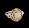 14KT White Gold 1.29 ctw Diamond Ring