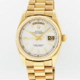 Rolex 18KT Yellow Gold President DayDate Men's Wristwatch