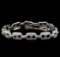 3.05 ctw Diamond Bracelet - 14KT White Gold