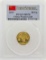 2013 China 1/10 oz. Panda Gold Coin PCGS MS70 First Strike
