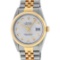 Rolex Two-Tone Diamond Quickset DateJust Men's Watch