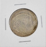 1924 Huguenot-Walloon Tercentary Commemorative Half Dollar Coin