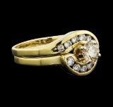 0.40 ctw Diamond Ring - 14KT Yellow Gold