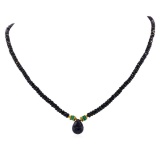 Sapphire and Emerald Necklace