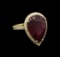 15.99 ctw Ruby and Diamond Ring - 14KT Yellow Gold