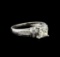 1.42 ctw Diamond Ring - 14KT White Gold