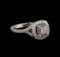 1.23 ctw Diamond Ring - 14KT White Gold
