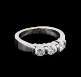 1.04 ctw Diamond Ring - 14KT White Gold