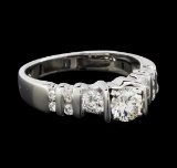 1.00 ctw Diamond Ring - 18KT White Gold