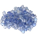 13.64 ctw Round Mixed Tanzanite Parcel