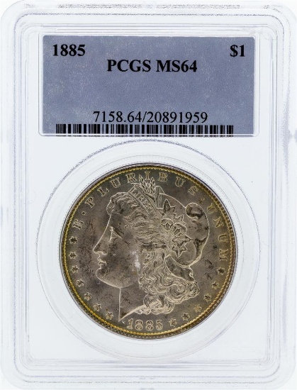 1885 PCGS MS64 Morgan Silver Dollar