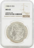 1900-O MS63 NGC Morgan Silver Dollar