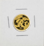 2008 China 1/10 oz 50 Yuan Gold Panda Coin