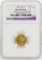 1907 $2 1/2 Liberty Head Quarter Eagle Gold Coin NGC Unc Details