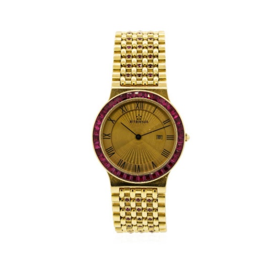 Eterna 18KT Yellow Gold Manual Wristwatch