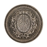 1907 Argentina Santa Fe Province Silver 4 oz Medal